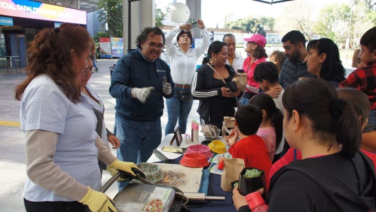 La 150 edición del reciclatrón, realizada en el Papalote Museo del Niño.