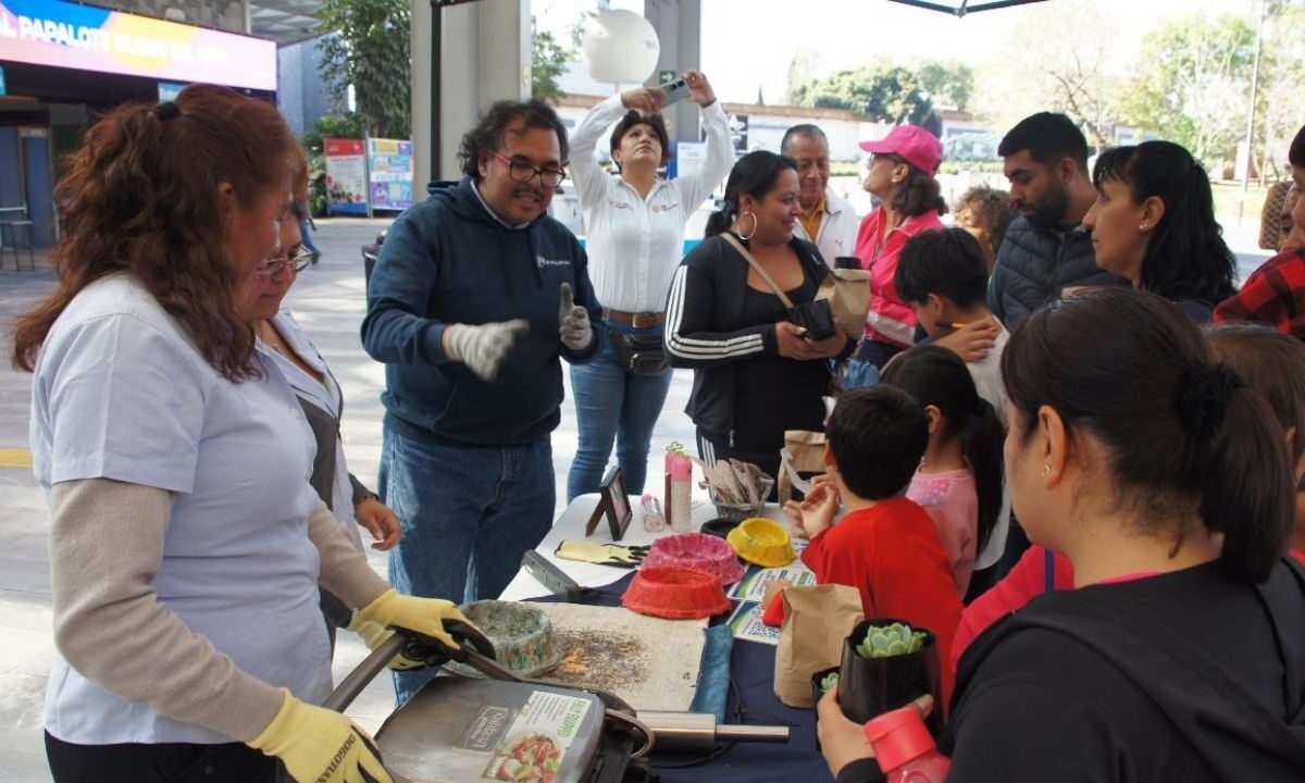 La 150 edición del reciclatrón, realizada en el Papalote Museo del Niño.