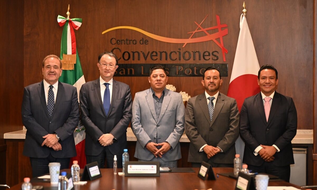 Anuncia Ricardo Gallardo, oficina del SLP en Japón