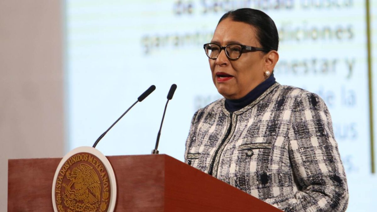 La titular de Segob, Rosa Icela Rodríguez, participó en la Asamblea General Ordinaria y toma de protesta de la Concanaco-Servytur.