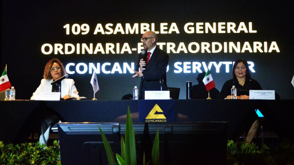 Durante este martes se realizó la 109 Asamblea General Extraordinaria de la Concanaco-Servytur.