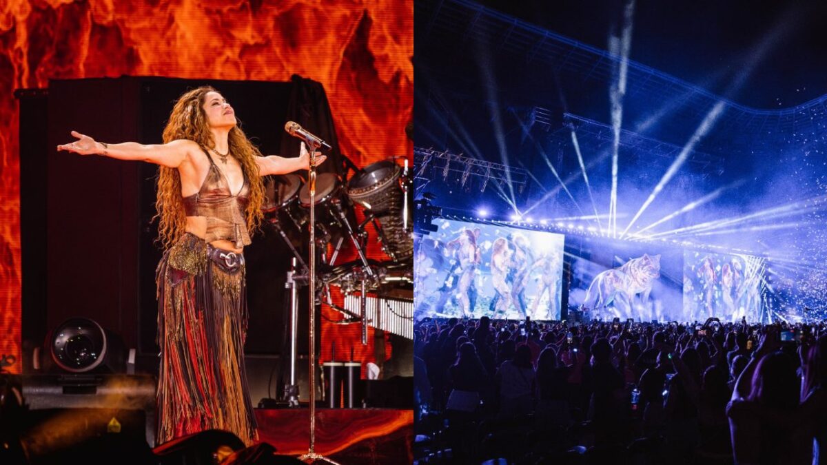 Con más de 50 mil voces coreando Shakira hizo historia con una presentación electrizante en el Estadio BBVA de Monterrey.