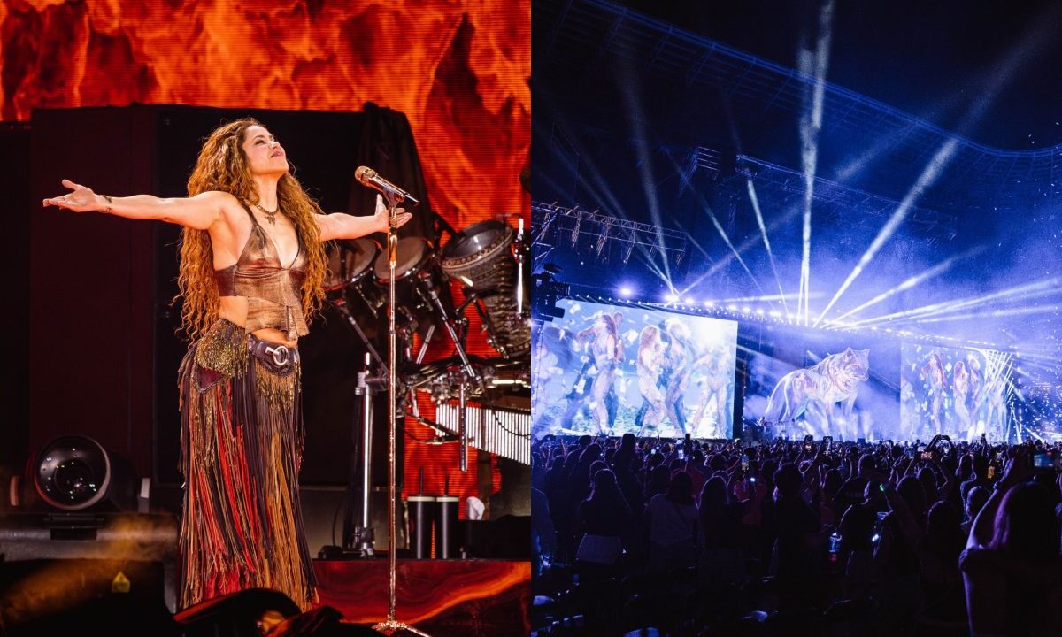 Con más de 50 mil voces coreando Shakira hizo historia con una presentación electrizante en el Estadio BBVA de Monterrey.