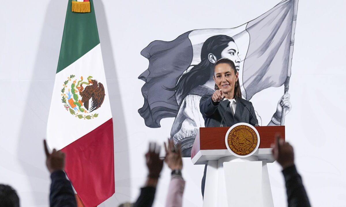 La presidenta Claudia Sheinbaum convocaría a un mitin en el Zócalo de la CDMX el próximo 9 de marzo ante la imposición de los aranceles de EU.