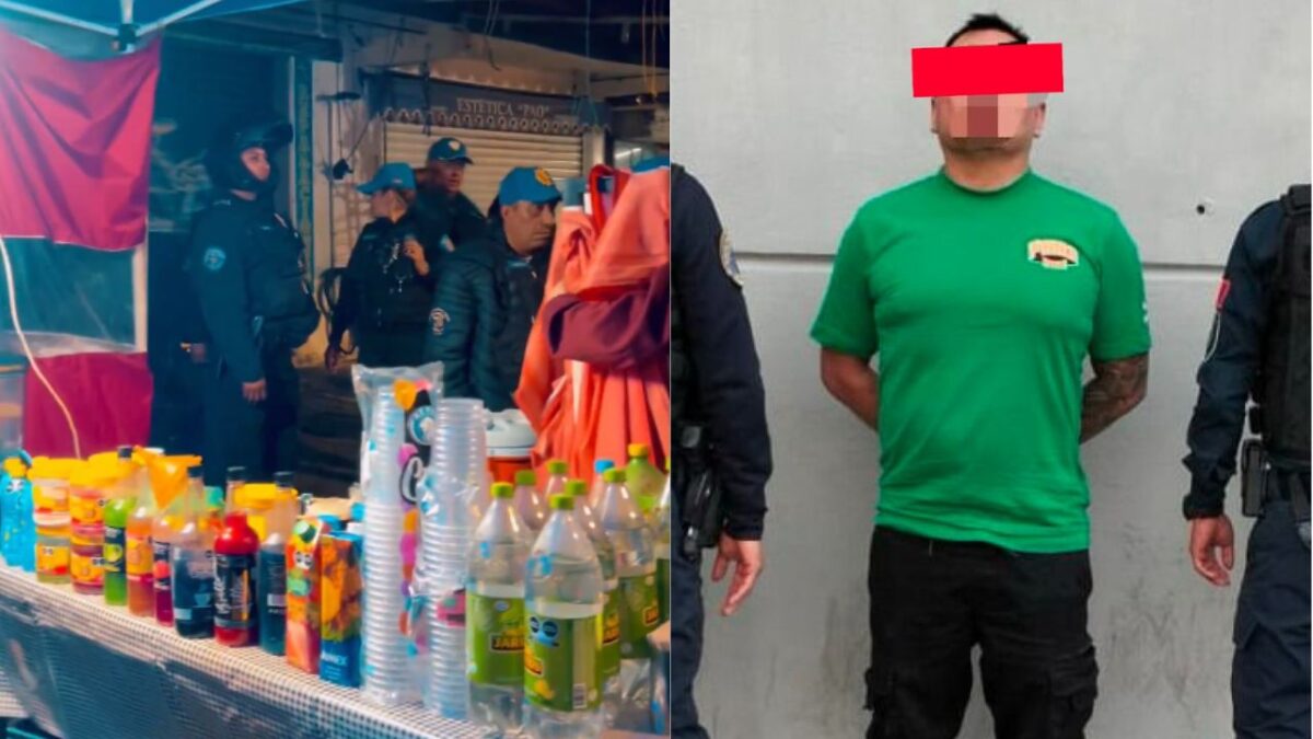 Suspenden chelerías en operativo en Tepito; hay un detenido.