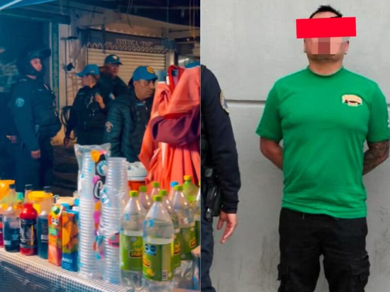 Suspenden chelerías en operativo en Tepito; hay un detenido