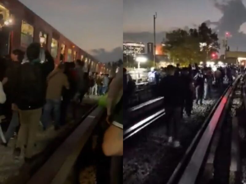 Suspenden servicio en Líneas 8 y 9 del Metro; desalojan a usuarios