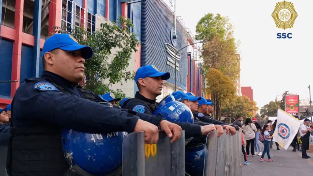 Vigilarán más de mil 800 policías partido de América vs Chivas