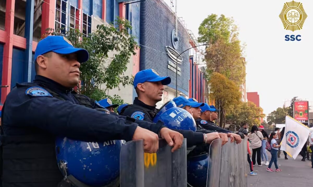 Habrán mil 800 policías partido de América vs Chivas