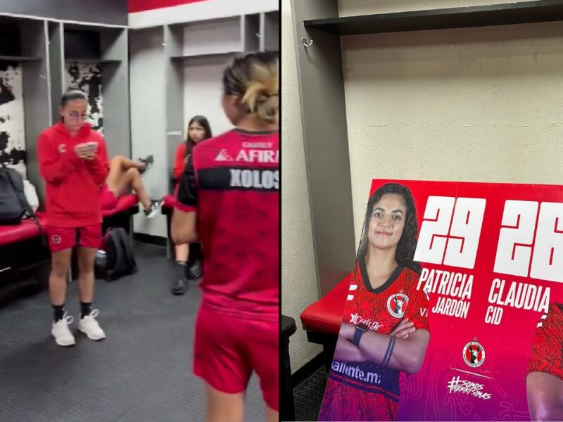 Xolos femenil denuncia destrozos en sus vestidores por parte el Atlas varonil