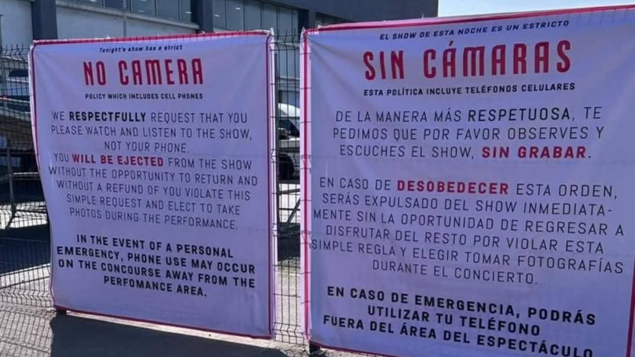 Los conciertos de Tool tendrán políticas de cero cámaras y cero celulares 