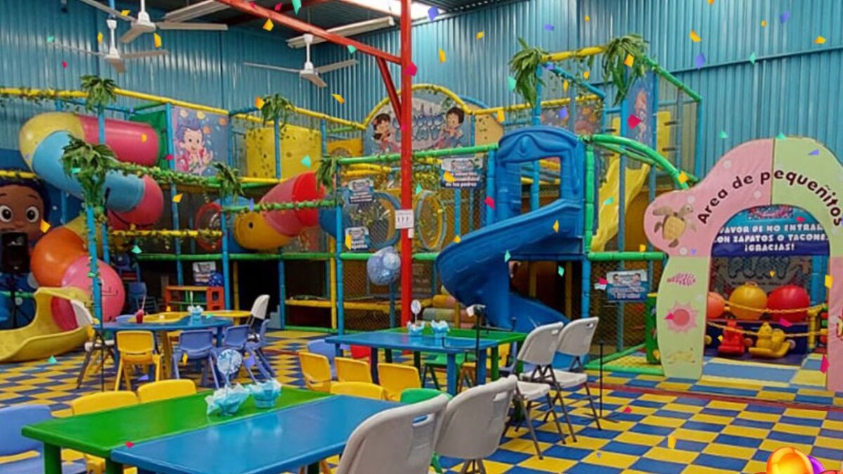 El salón de fiestas infantiles suele ofrecer un espacio cómodo y adecuado para la diversión de los infantes