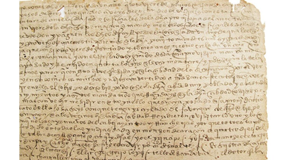 Devuelven manuscrito del siglo XVI que desapareció en una fecha indeterminada del Archivo Nacional de Paraguay
