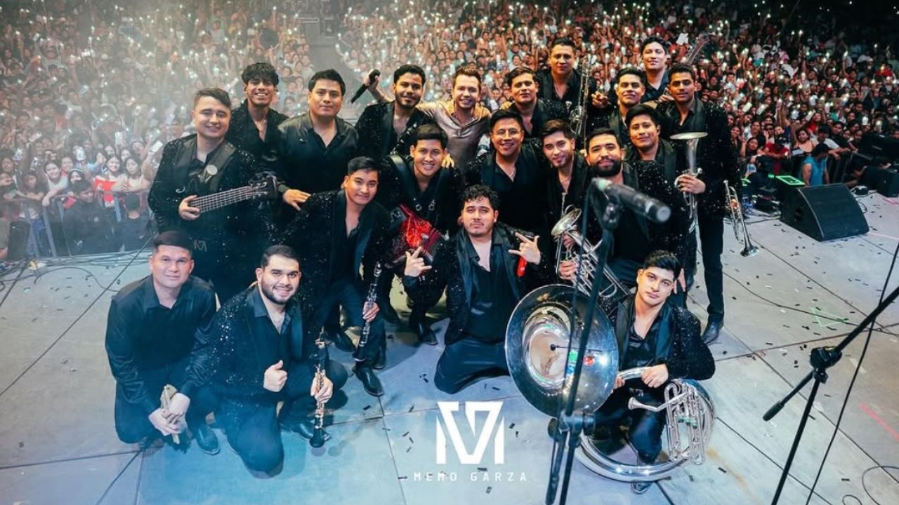 Integrantes de la banda de Memo Garza