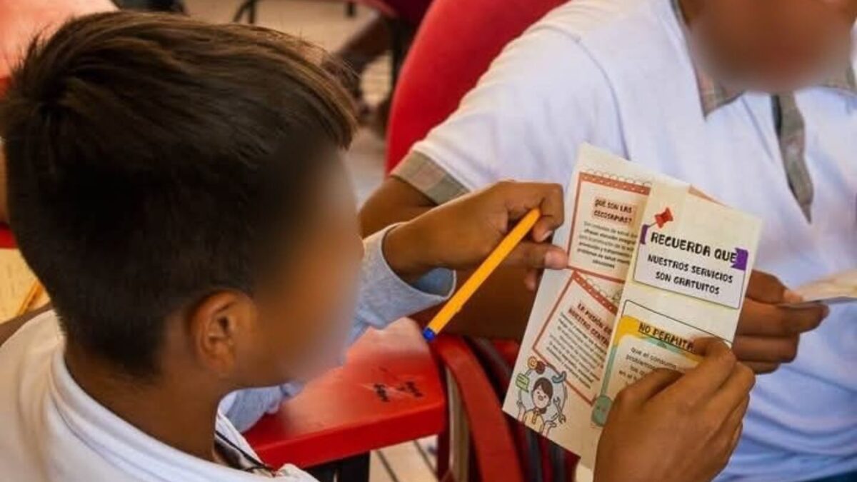 En Hopelchén instruyeron a 130 jóvenes de la Secundaria General No. 4, sobre la importancia de cuidar la salud mental