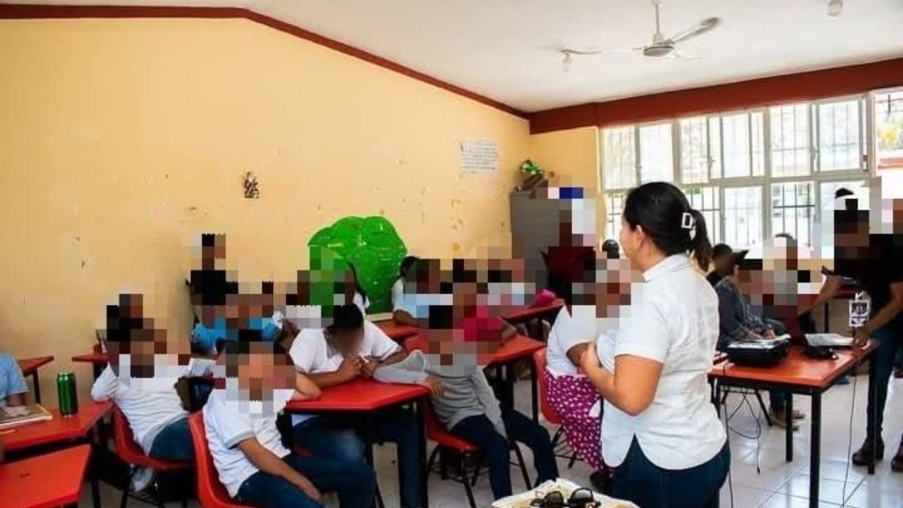 CECOSAMA Escárcega realizó taller preventivo de adicciones en Telesecundaria No. 96 de la localidad “José López Portillo”