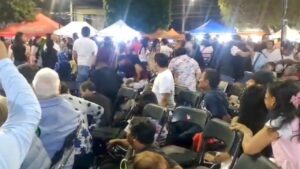 Durante las actividades de Semana Santa se registró un ataque armado en la representación de la Última Cena en el barrio de San Miguel