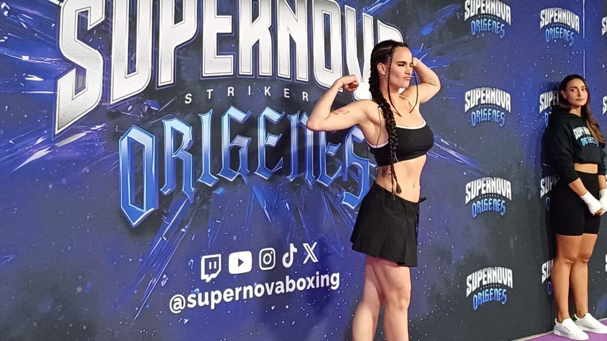 Gala Montes será parte de los combates de la primera edición de “Supernova Orígenes”.