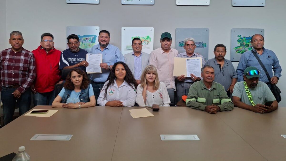 La Alcaldía Benito Juárez y los trabajadores de la Sección 6 alcanzaron un acuerdo para el mejoramiento de áreas verdes.