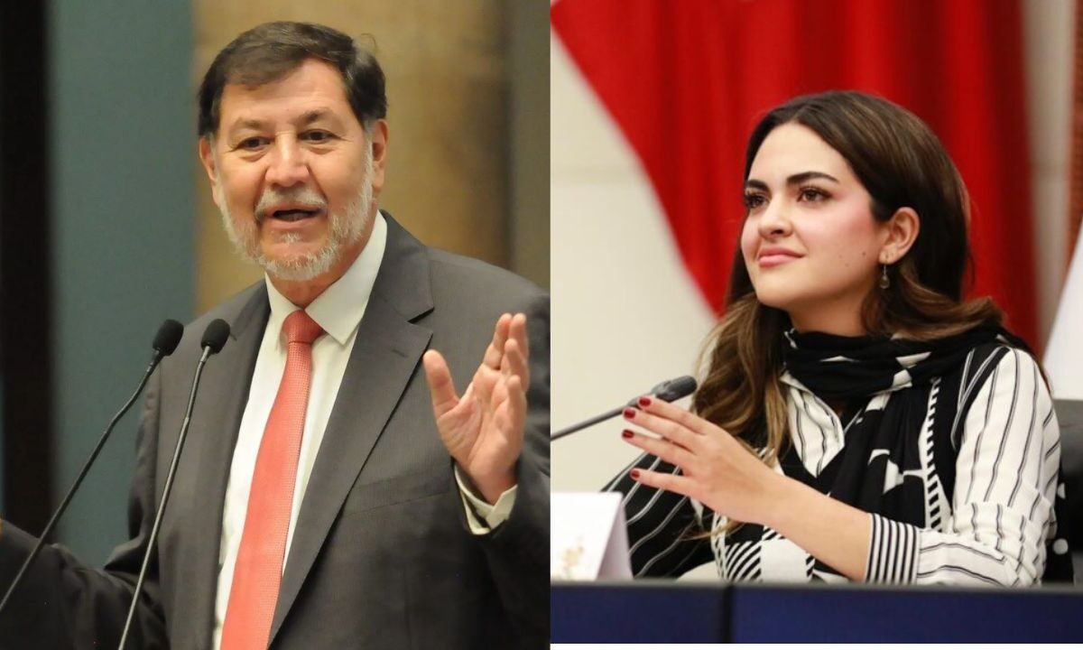 Noroña asegura que Andrea Chávez no es la única que se hace promoción
