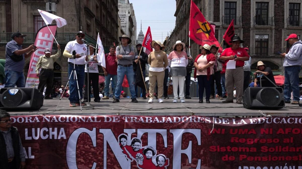CNTE, marcha