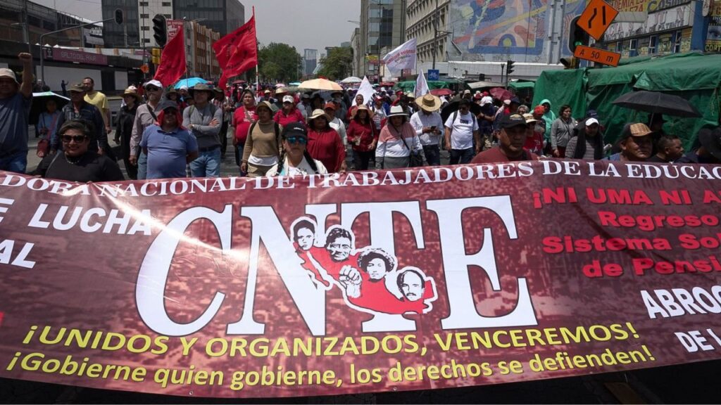 CNTE refuerza protestas con plantones y boicot a elecciones. Noticias en tiempo real