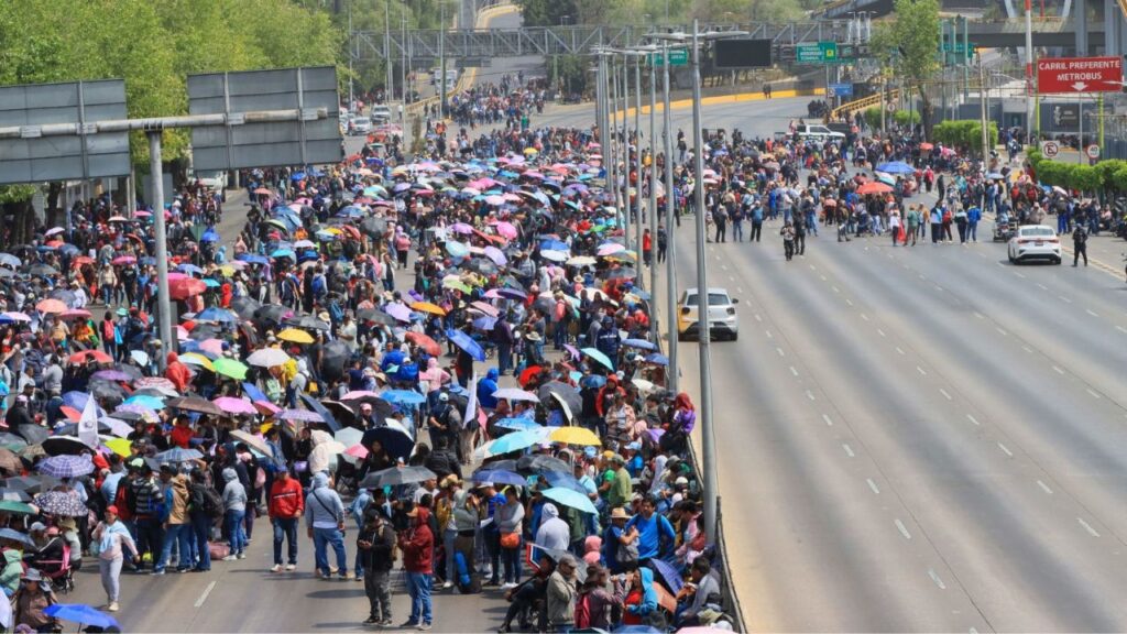 Anuncian bloqueos en Ciudad de México y Estado de México por 3 días. Noticias en tiempo real