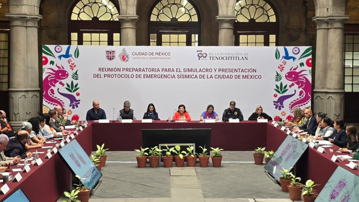 Primer Simulacro Nacional 2025 en la CDMX