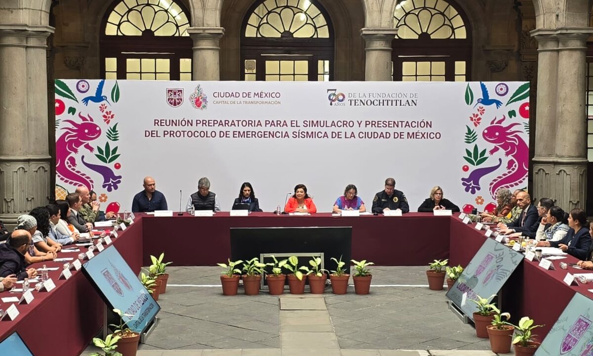 Primer Simulacro Nacional 2025 en la CDMX