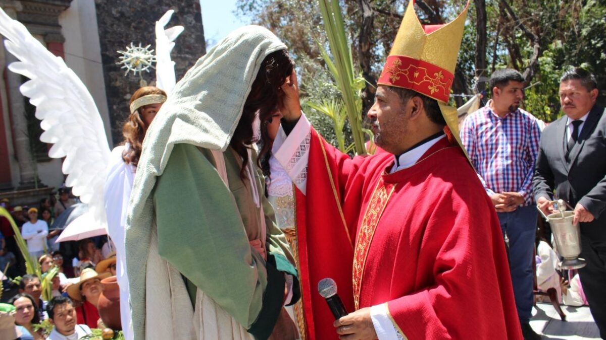 Autoridades reportaron la asistencia de más de 41 mil personas y saldo blanco en las celebraciones del Domingo de Ramos en Iztapalapa.