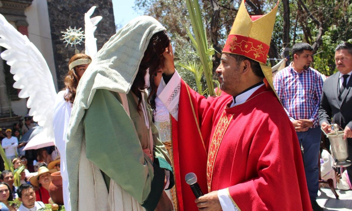 Autoridades reportaron la asistencia de más de 41 mil personas y saldo blanco en las celebraciones del Domingo de Ramos en Iztapalapa.