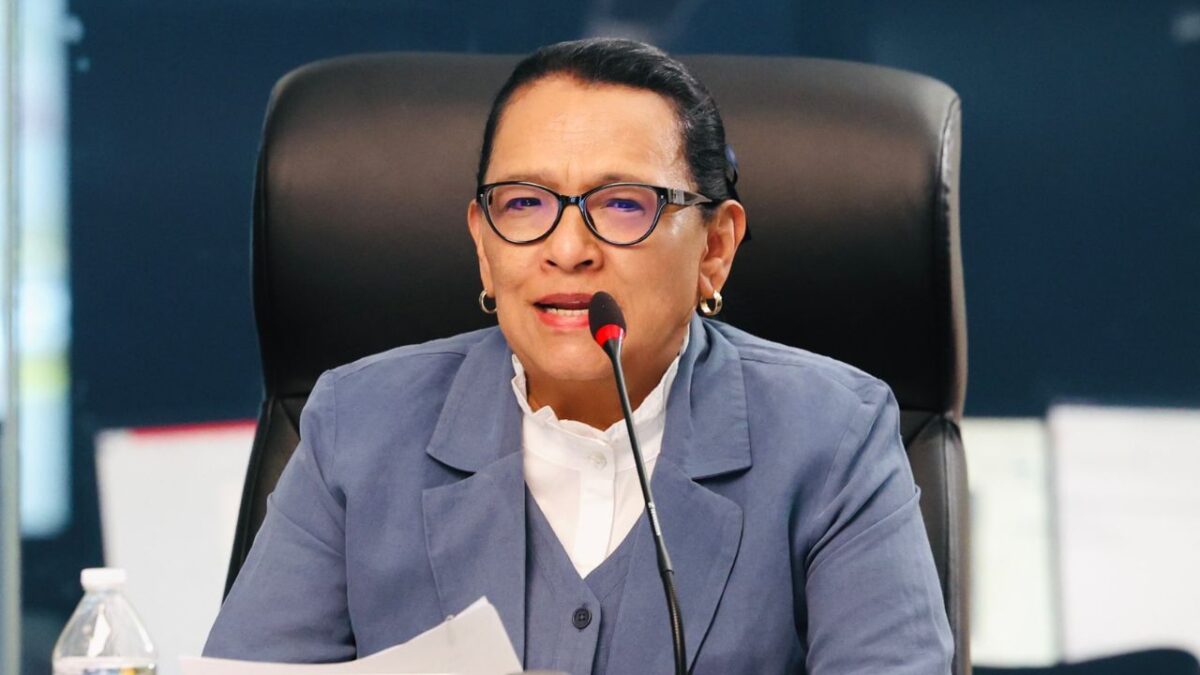Rosa Icela Rodríguez, titular de la Secretaría de Gobernación.
