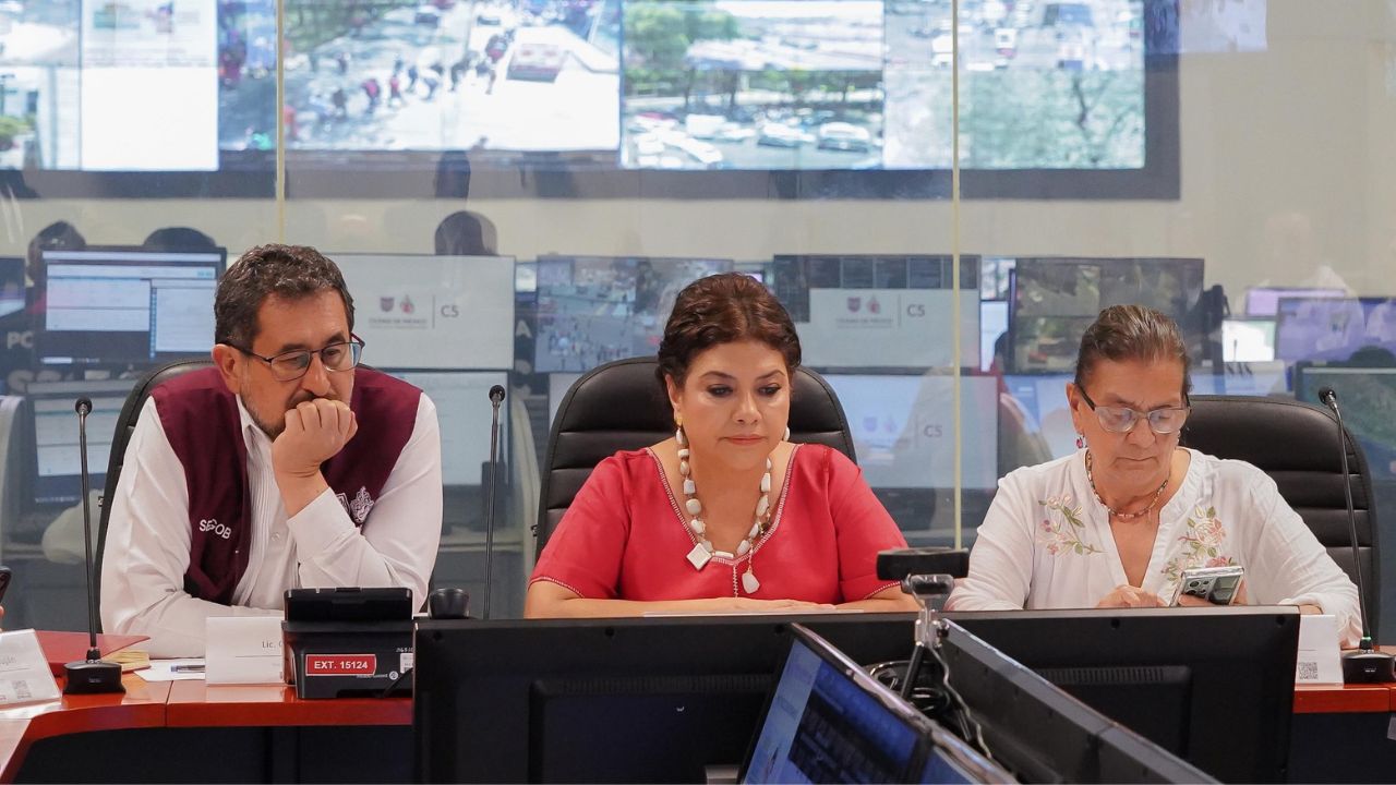 La jefa de Gobierno de la capital, Clara Brugada, plantea 200 escenarios hipotéticos de rescate en simulacro de septiembre.