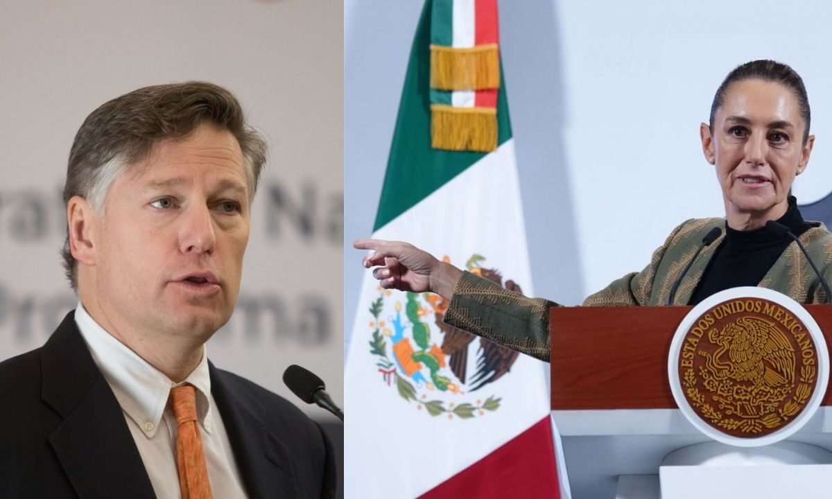 La presidenta Claudia Sheinbaum consideró como bueno que Cristopher Landau, participe en las negociaciones sobre la entrega de agua a EU.