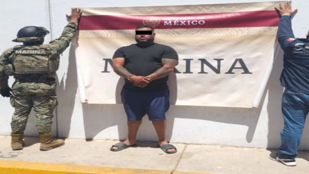 Cae "El 4-40" miembro de los Diablos del Cártel de Sinaloa