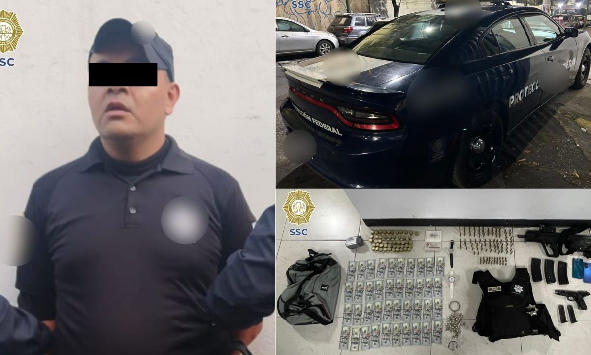 Un presunto agente federal fue detenido por ingresar a una casa y sustraer objetos de valor, en la alcaldía Álvaro Obregón.