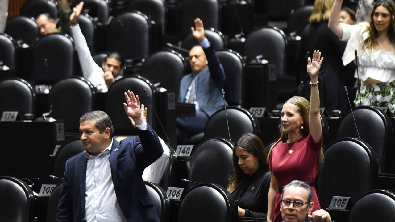El pleno de la Cámara de Diputados aprobó la ley de armas de fuego y explosivos.