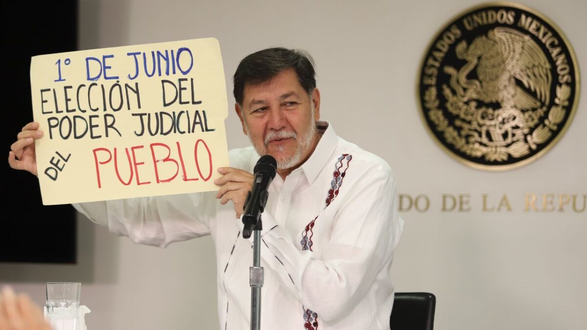 La presidenta Claudia Sheinbaum pidió al Tribunal que imponga medidas precautorias contra los contendientes ligados con el crimen