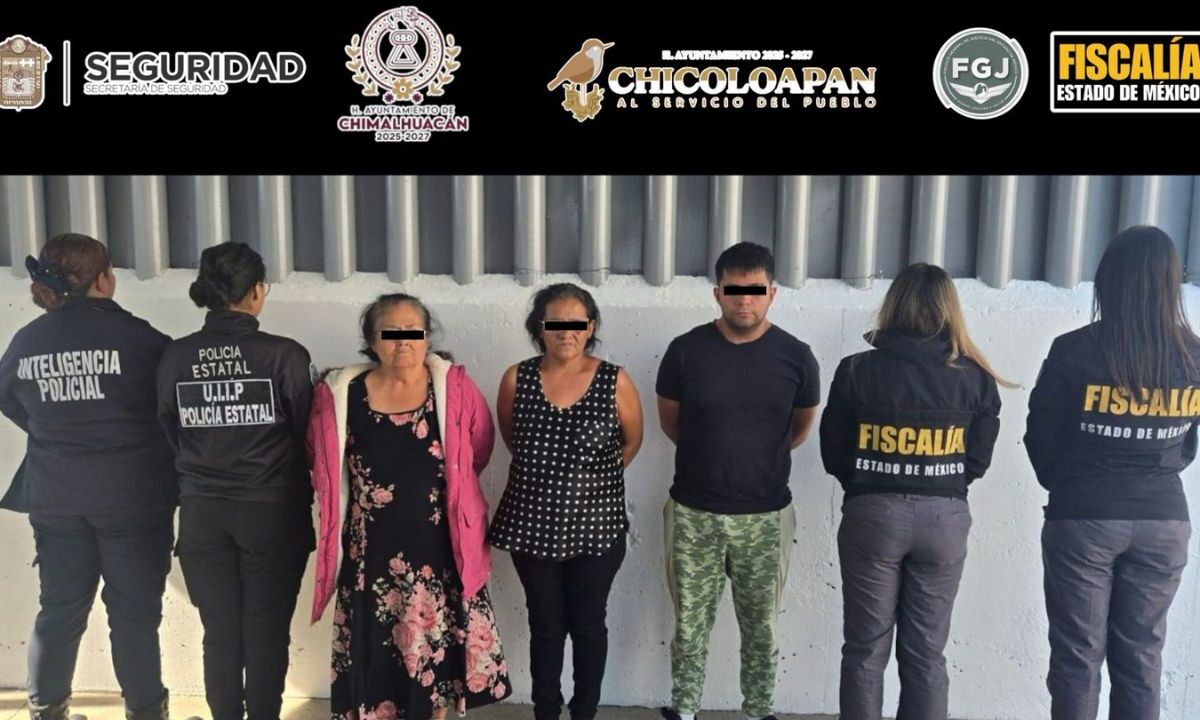 Tras la audiencia, los tres fueron remitidos al reclusorio en el Edomex.