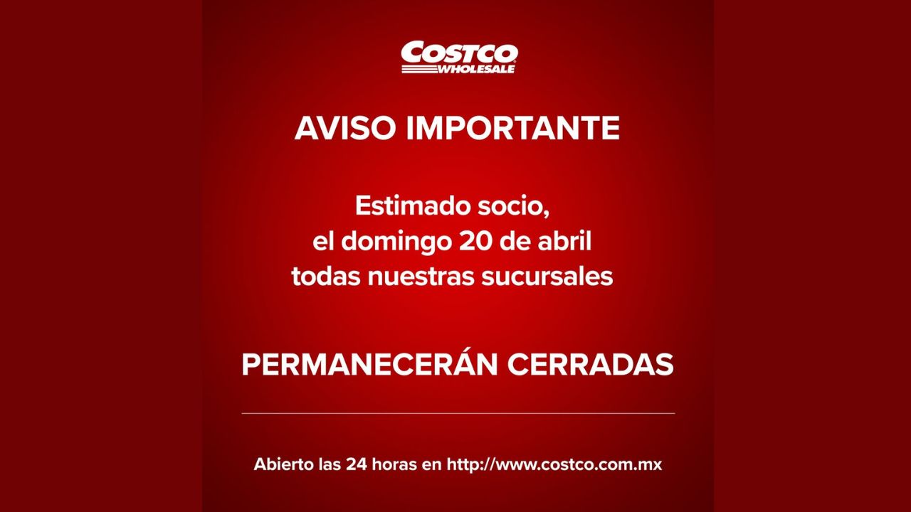 Entérate cuál será el horario de las tiendas Costco en México durante la Semana Santa y si cerrarán algunos de esos días.