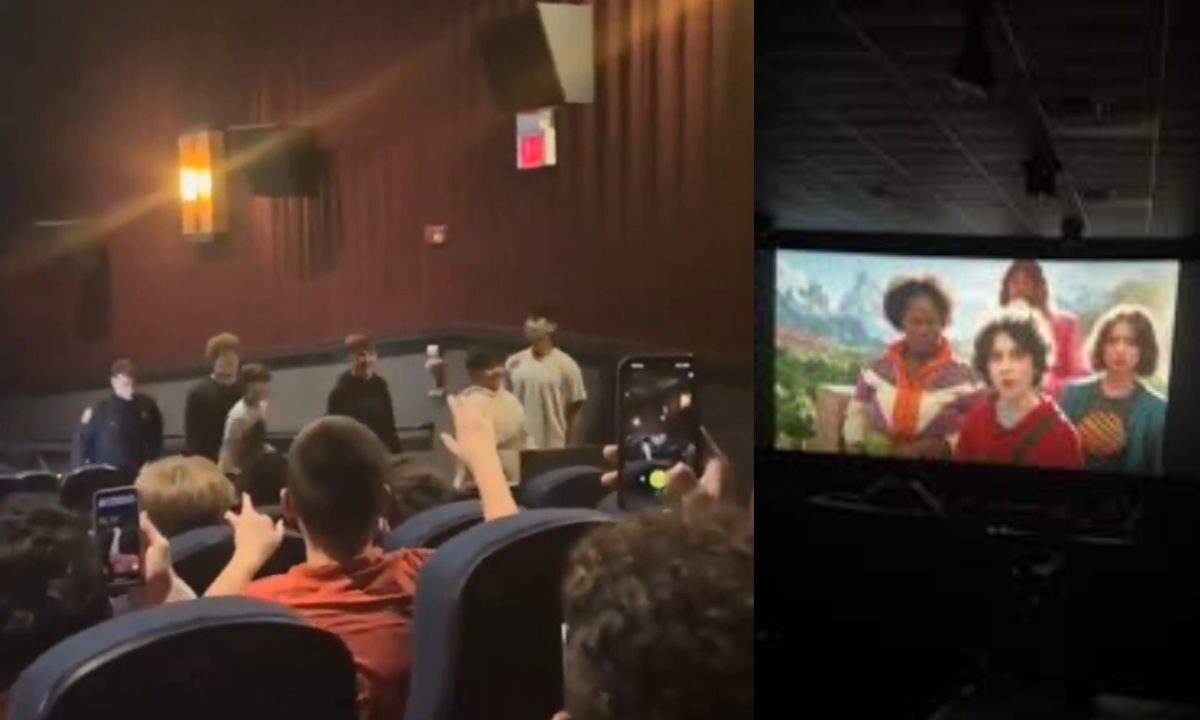 Un cine en Oxfordshire, lanzó avisos para que la gente evite alocarse con la película de Minecraft
