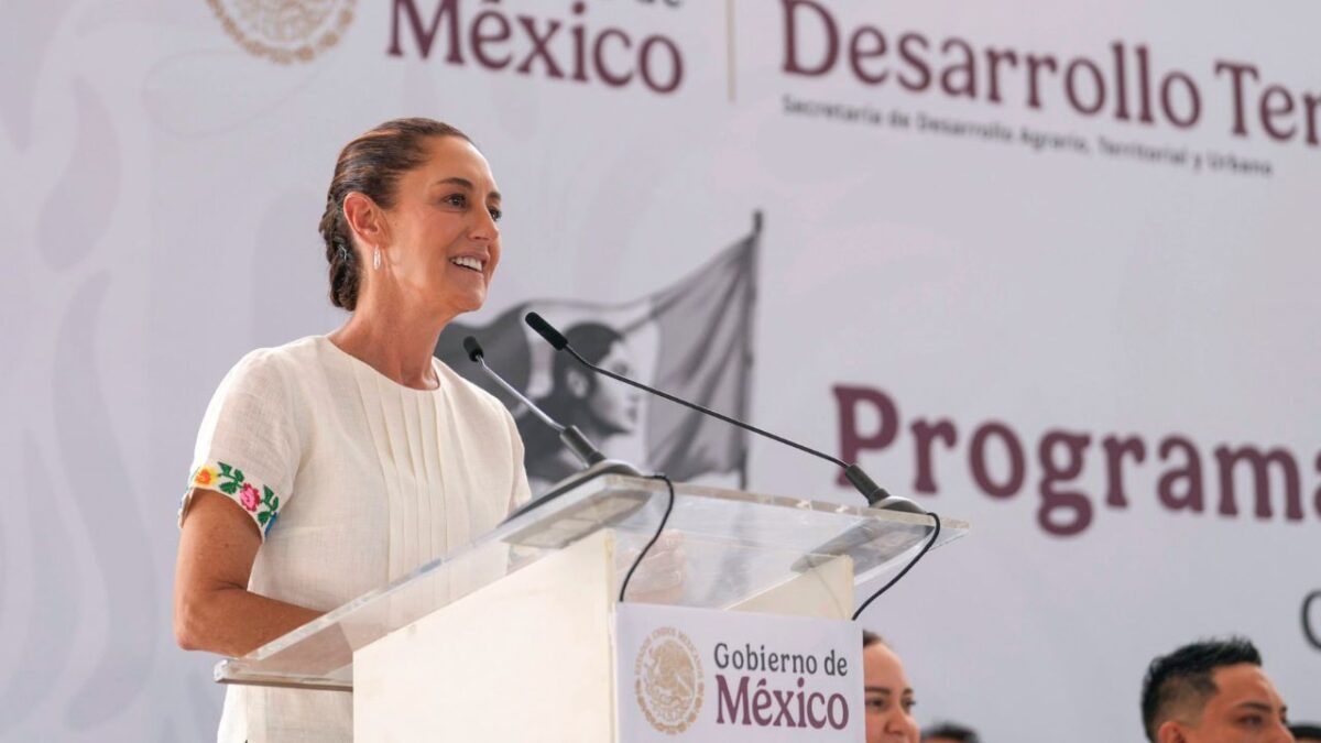 La presidenta Claudia Sheinbaum desde Campeche