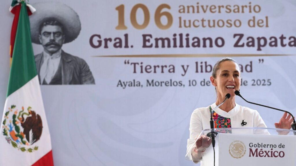 Sheinbaum resalta papel de la mujer en la Revolución y tenencia de la tierra. Noticias en tiempo real