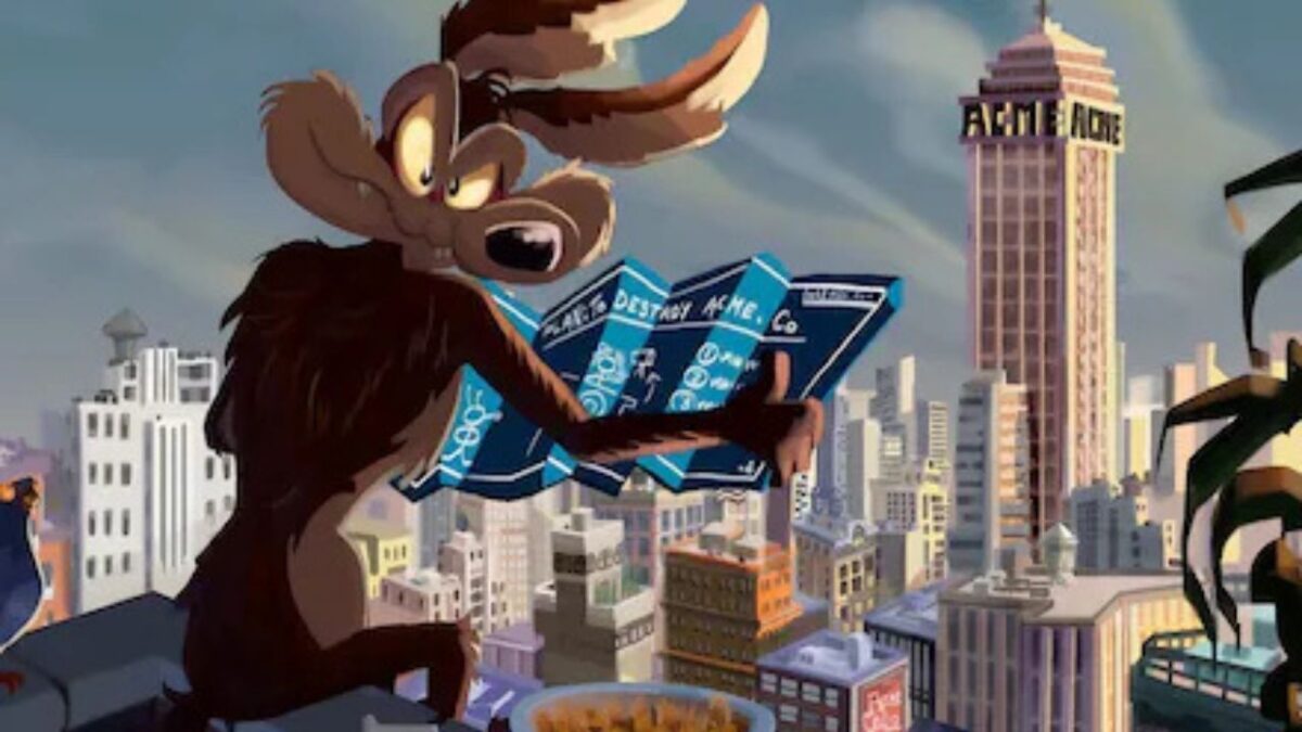 El filme que hibrida la animación y la acción real (live action) Coyote vs. Acme, que trae de vuelta al cazador del Correcaminos