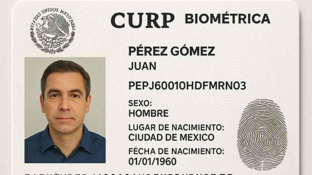 documentos y requisitos para tramitar la nueva CURP Biométrica