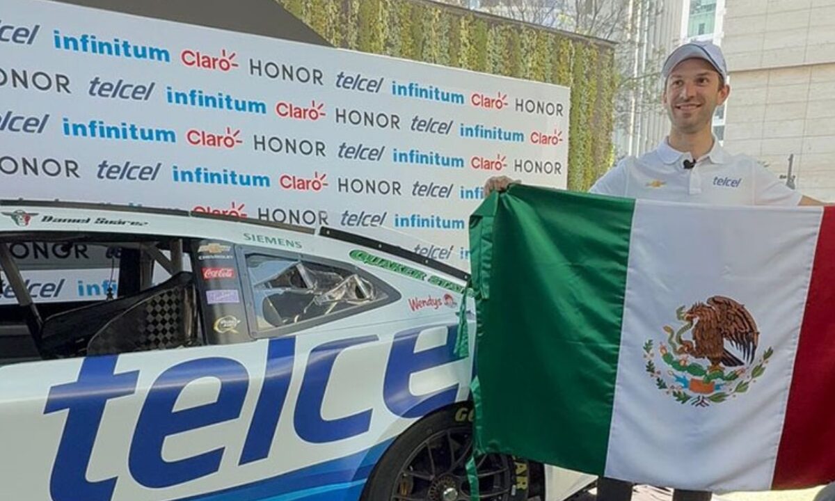 Daniel Suárez listo para la carrera de Nascar Series fuera de Estados Unidos