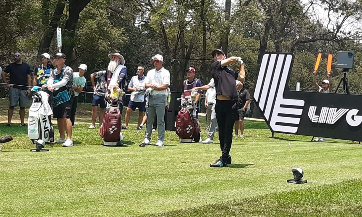 Bryson DeChambeau cierra este sábado con el liderato del LIV Golf en CDMX.
