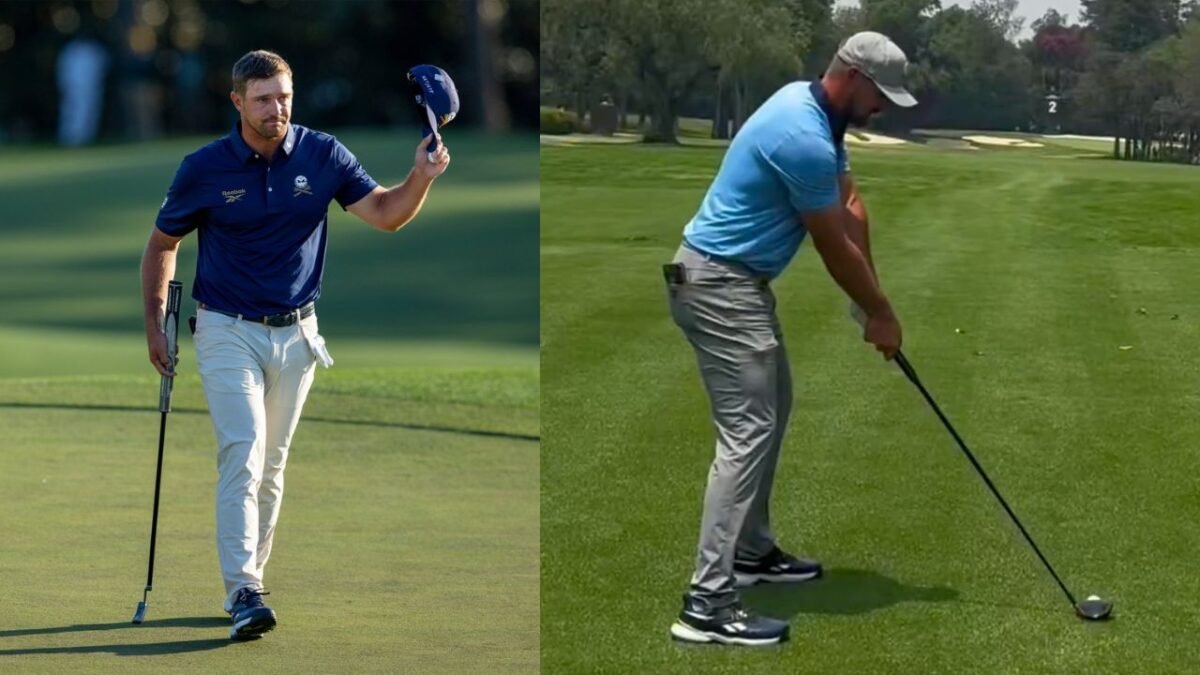El norteamericano Bryson DeChambeau finalizó como líder en el LIV Golf, tras concluir su recorrido con ocho golpes por debajo del par.