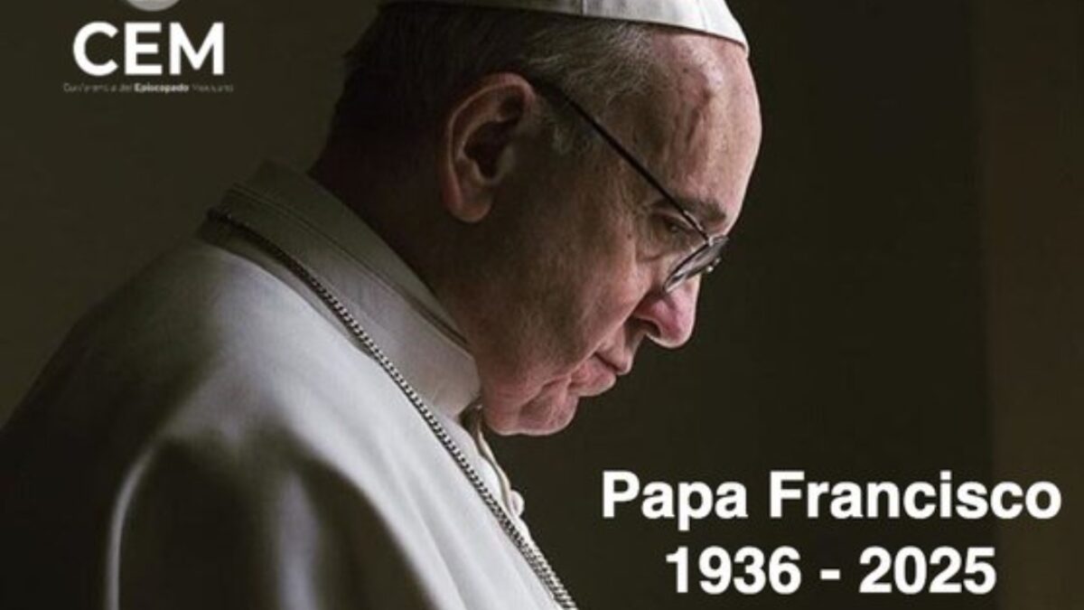 Conferencia del Episcopado Mexicano lamenta fallecimiento del Papa Francisco
