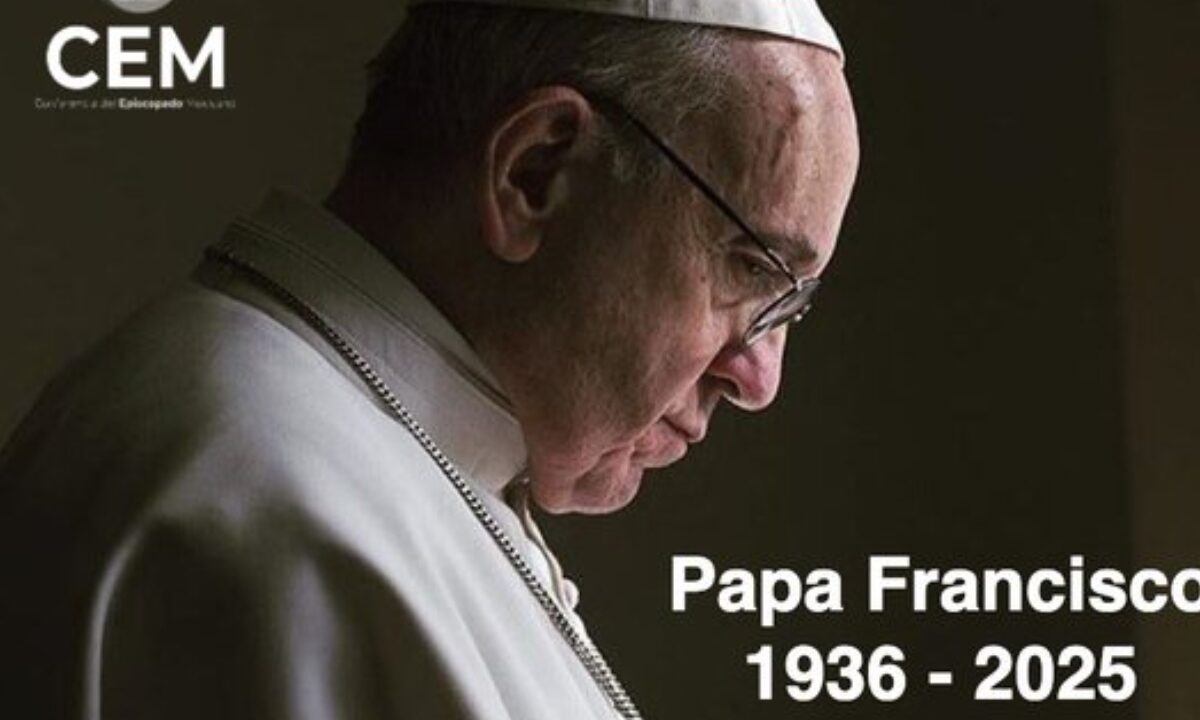 Conferencia del Episcopado Mexicano lamenta fallecimiento del Papa Francisco